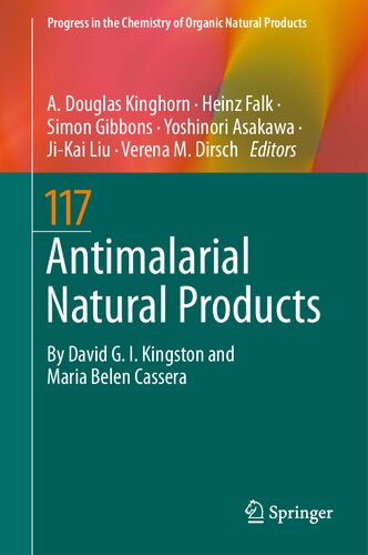 Antimalarial Natural Products 1st Edition A Douglas Kinghorn