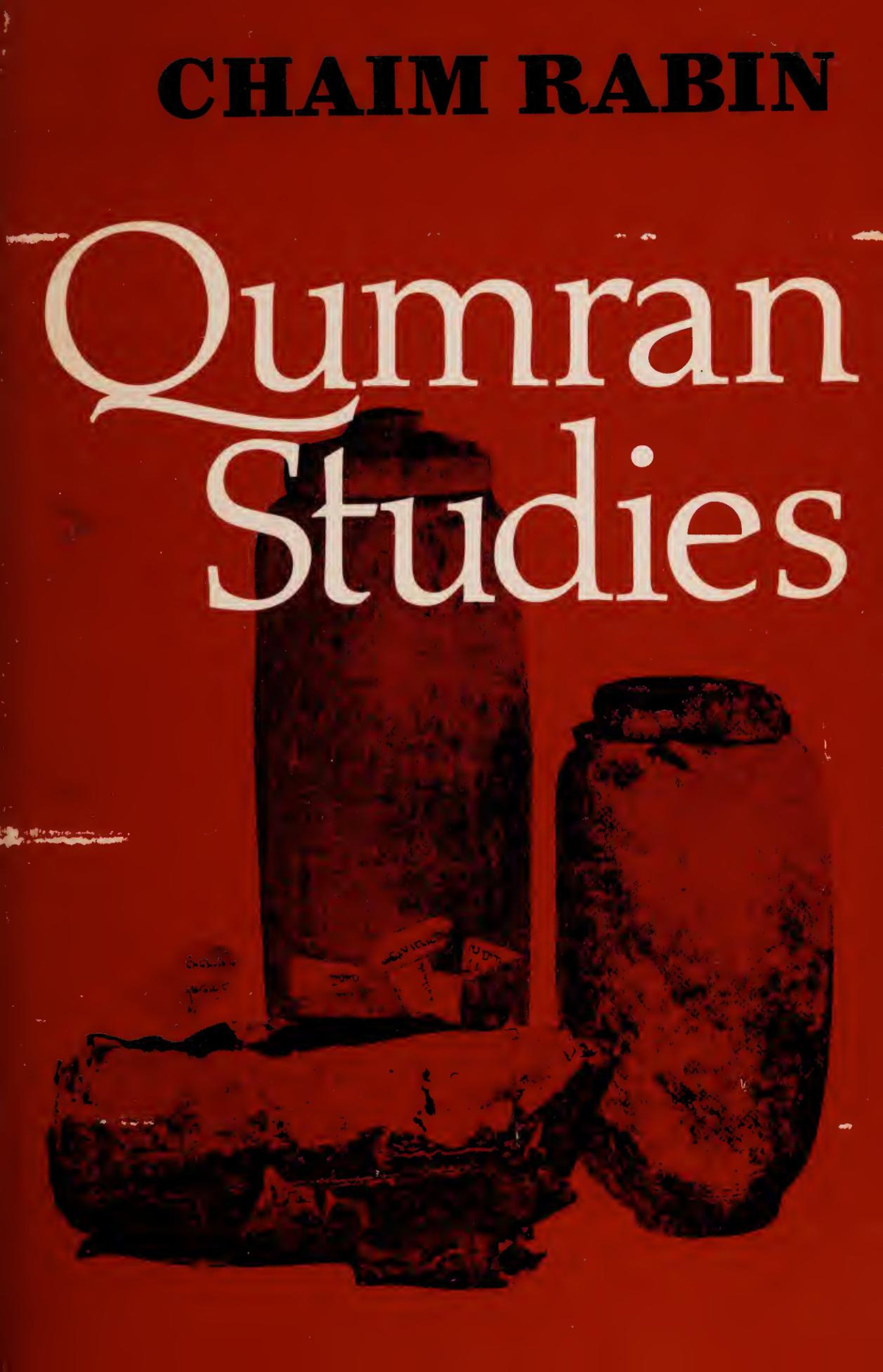 Qumran Studies Chaim Rabin