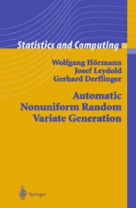 Automatic Nonuniform Random Variate Generation Wolfgang Hrmann