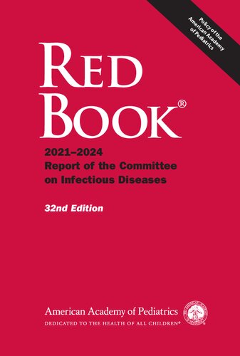 Red Book 2021 Report Of The Committee On Infectious Diseases 32th Edition David W Kimberlin