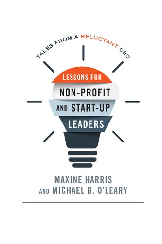 Lessons For Nonprofit And Startup Leaders Tales From A Reluctant Ceo Maxine Harris