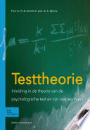 Testtheorie Inleiding In De Theorie Van De Psychologische Test En Zijn Toepassingen Dutch Edition Drenth