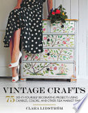 Vintage Crafts 1st Edition Clara Lidstrm