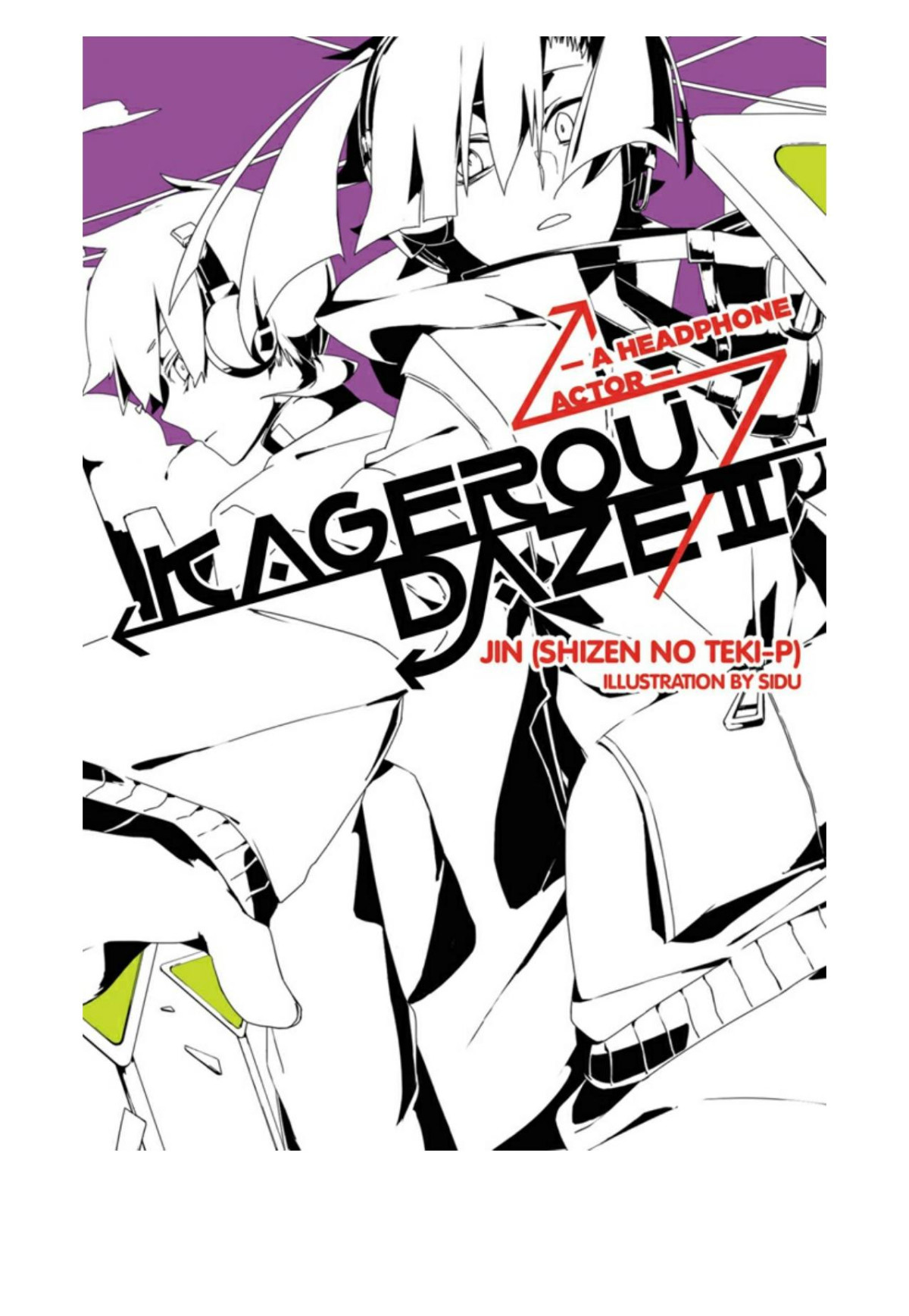 Kagerou Daze Vol 2 A Headphone Actor Jin Shizen No Tekip Sidu