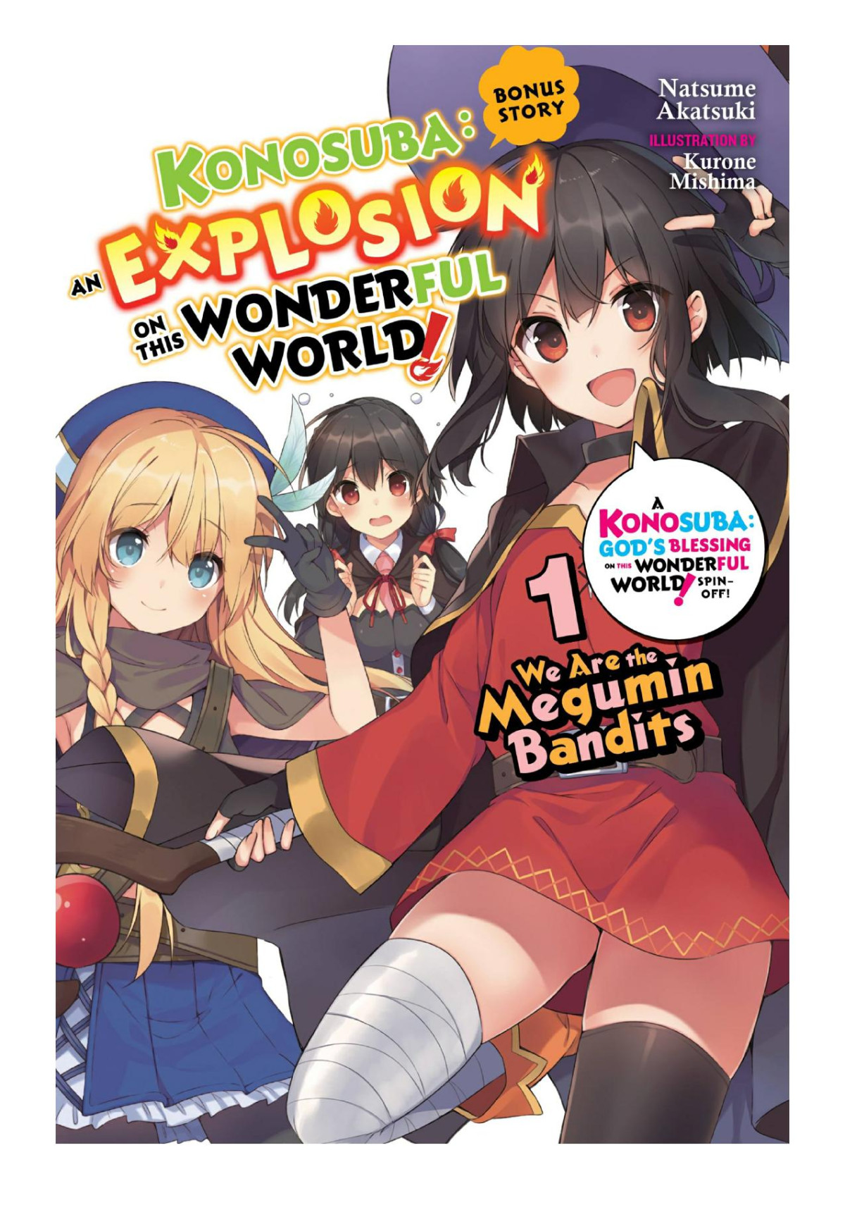 Konosuba An Explosion On This Wonderful World Bonus Story Vol 1 Natsume Akatsuki Kurone Mishima