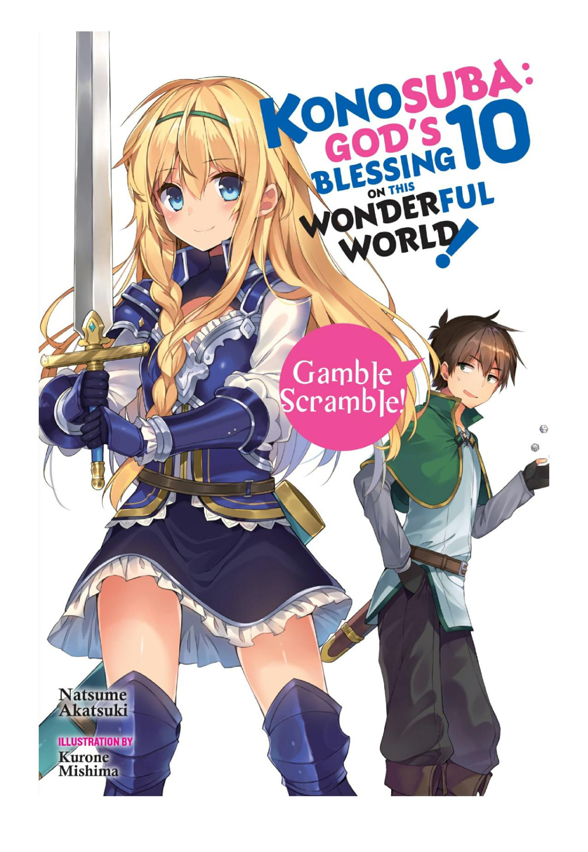 Konosuba Gods Blessing On This Wonderful World Vol 10 Natsume Akatsuki Kurone Mishima