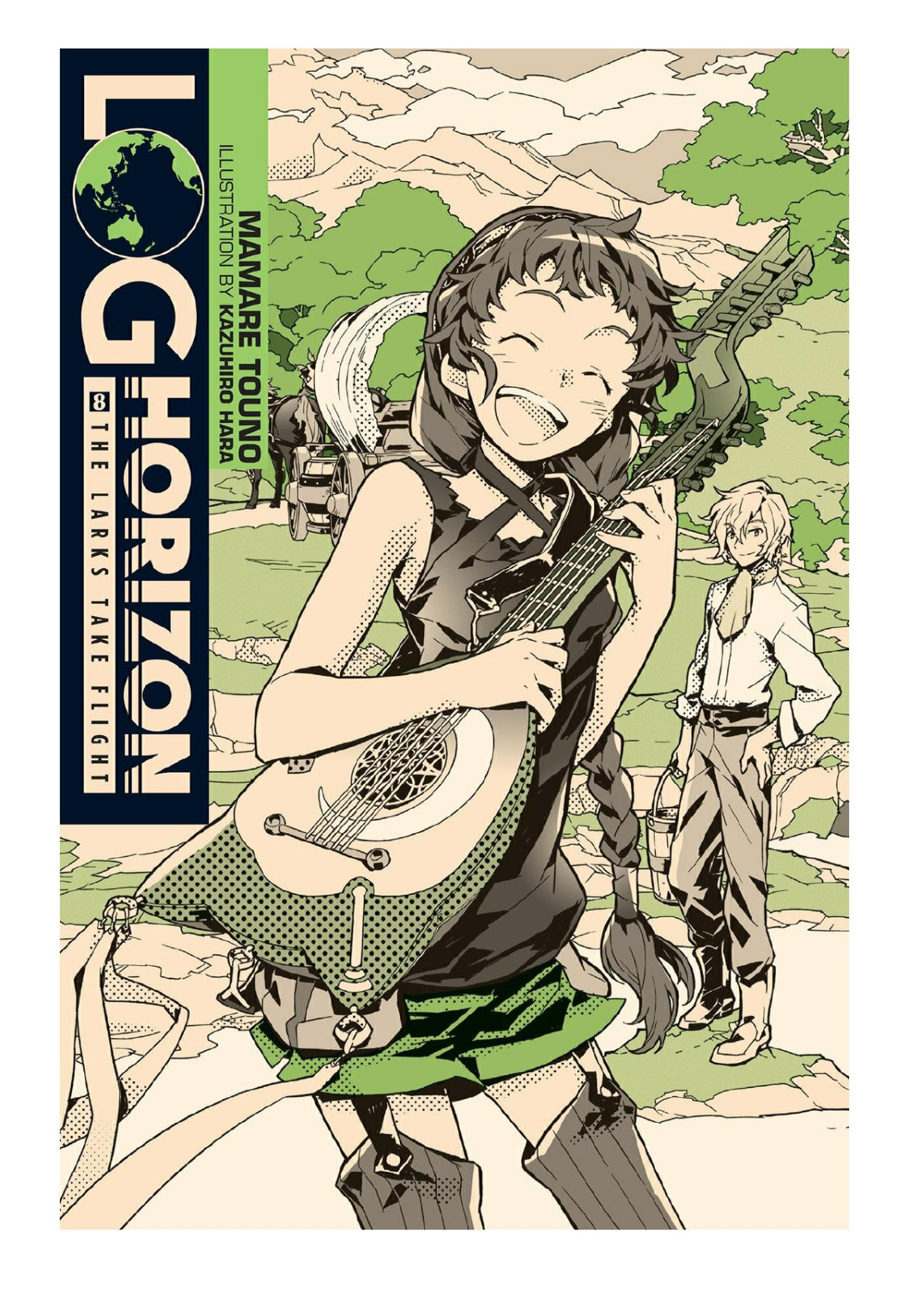 Log Horizon Vol 8 The Larks Take Flight Mamare Touno Kazuhiro Hara