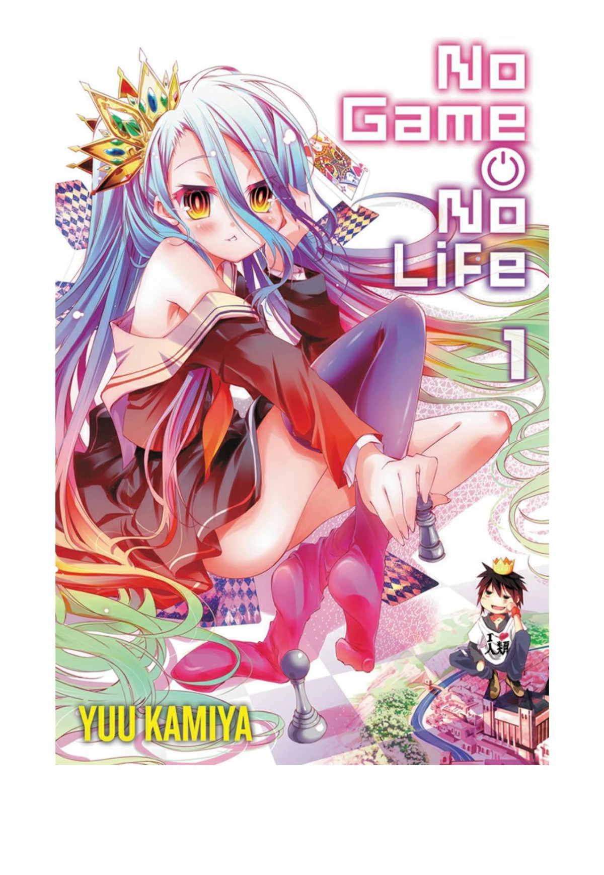 No Game No Life Vol 1 Yuu Kamiya