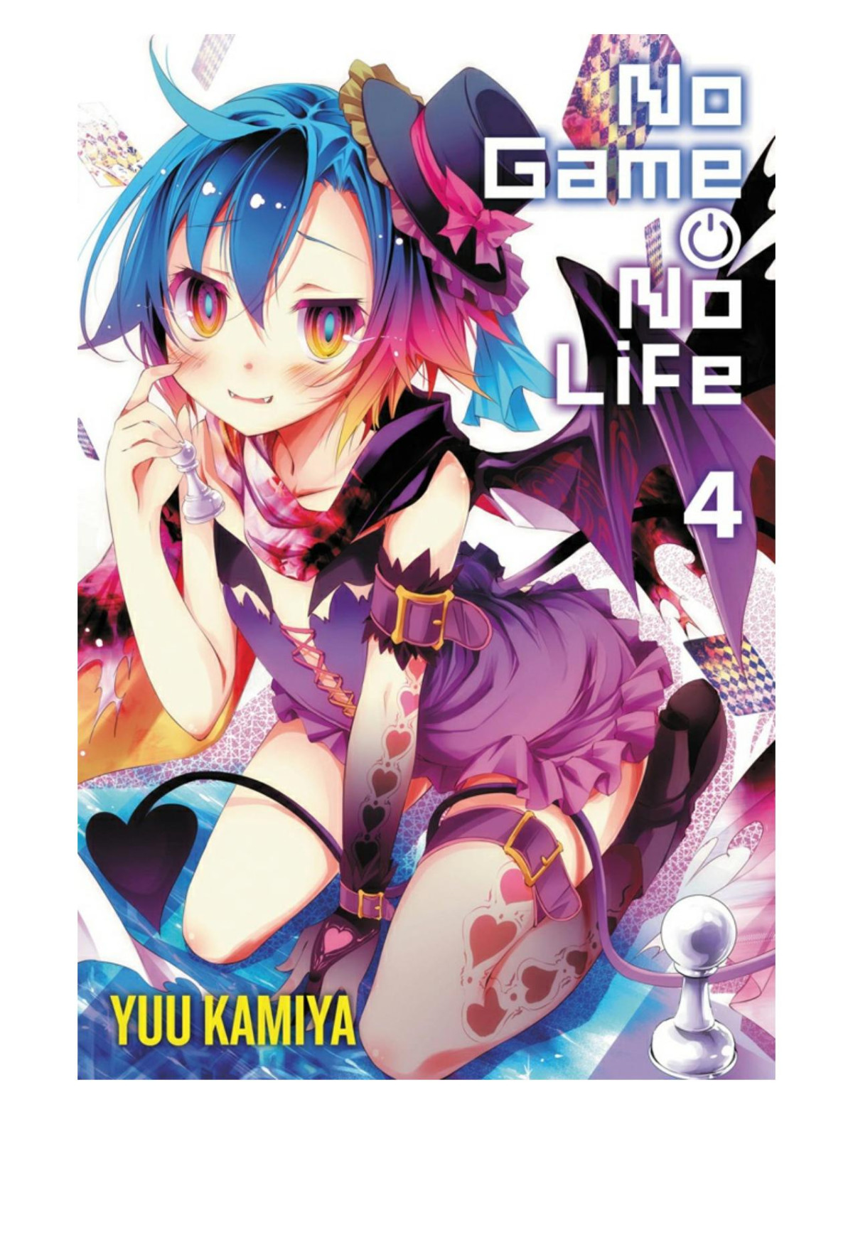 No Game No Life Vol 4 Yuu Kamiya