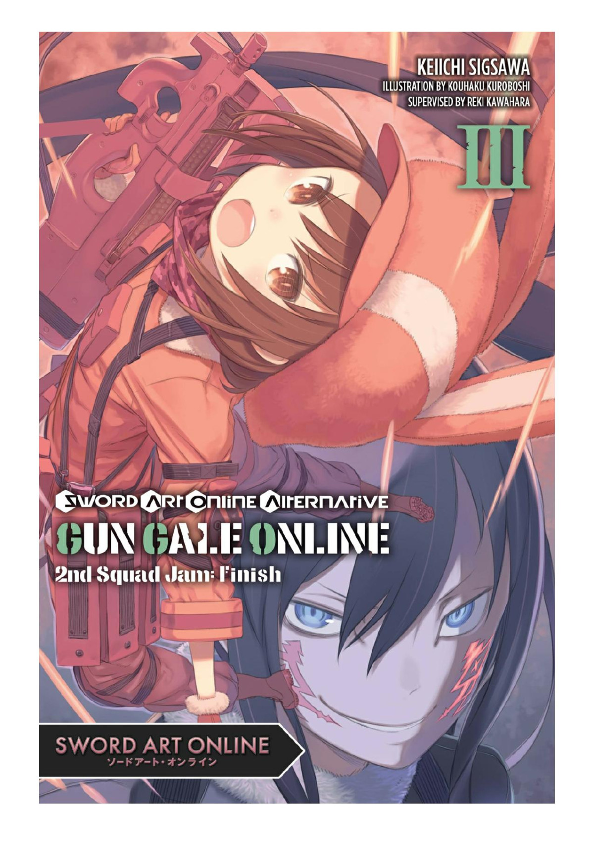 Sword Art Online Alternative Gun Gale Online Vol 3 Second Squad Jam Finish Keiichi Sigsawa
