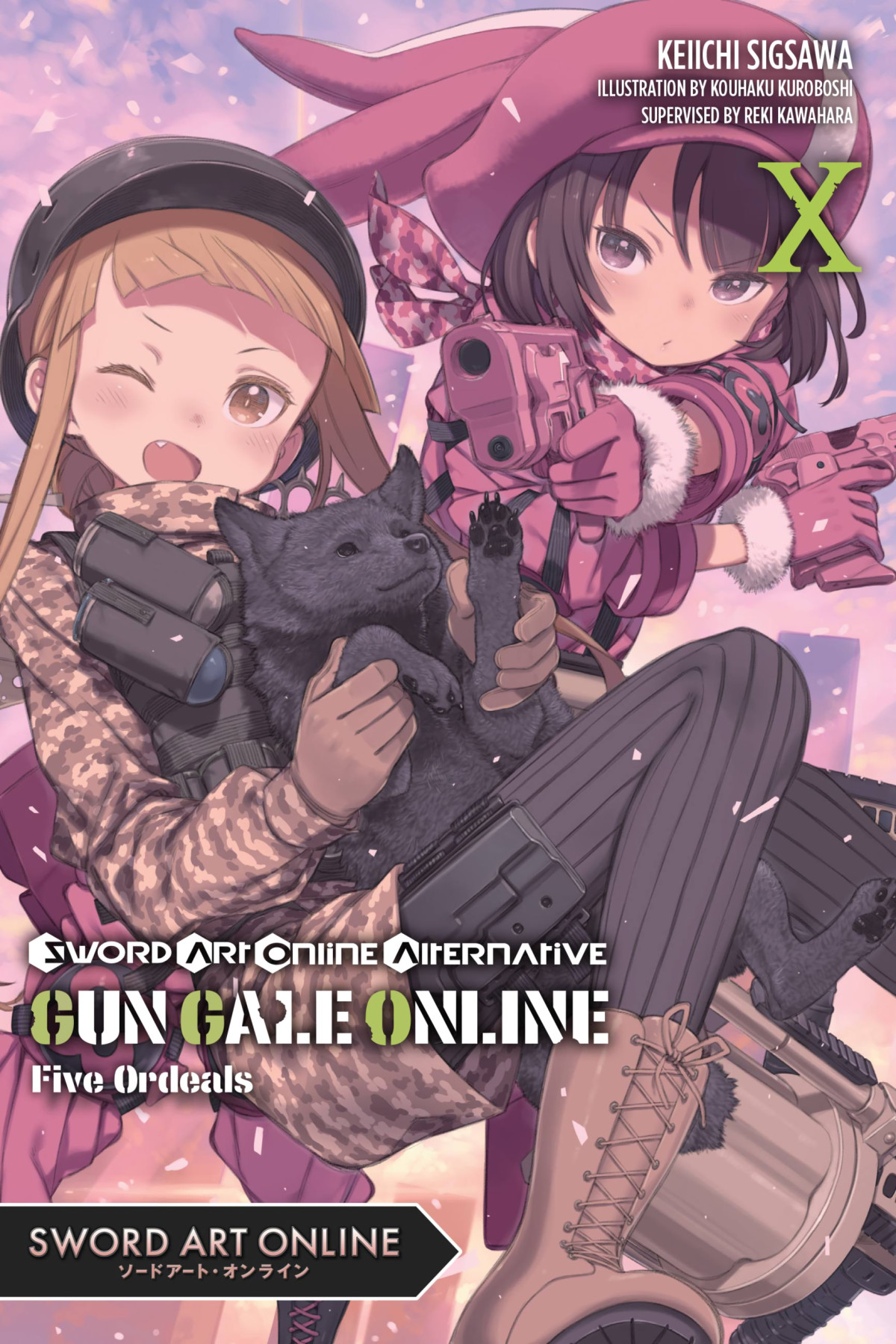 Sword Art Online Alternative Gun Gale Online Vol 10 Five Ordeals Keiichi Sigsawa
