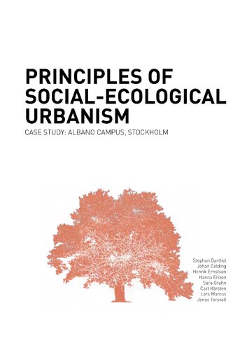 Principles Of Socialecological Urbanism Case Study Stephan Barthel