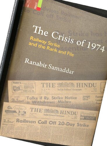 Crisis Of 1974 Ranabir Samaddar