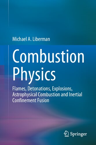 Combustion Physics Flames Detonations Explosions Astrophysical Combustion And Inertial Confinement Fusion Michael A Liberman