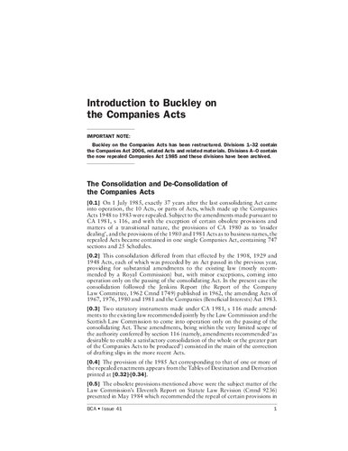 Buckley On The Companies Acts 15th Edition Dame Mary Arden Dbe Author