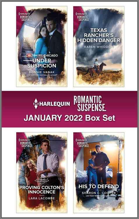 Harlequin Romantic Suspense January 2022 Box Set Bonnie Vanak Lara Lacombe Karen Whiddon Sharon C Cooper