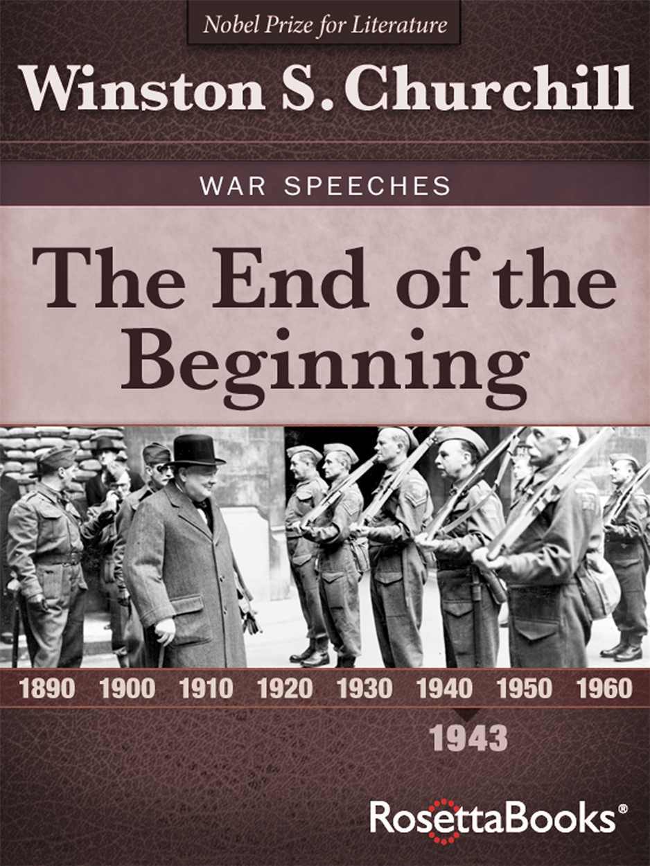 The End Of The Beginning Winston Churchill War Speeches Collection Book 3 Sir Winston Churchill