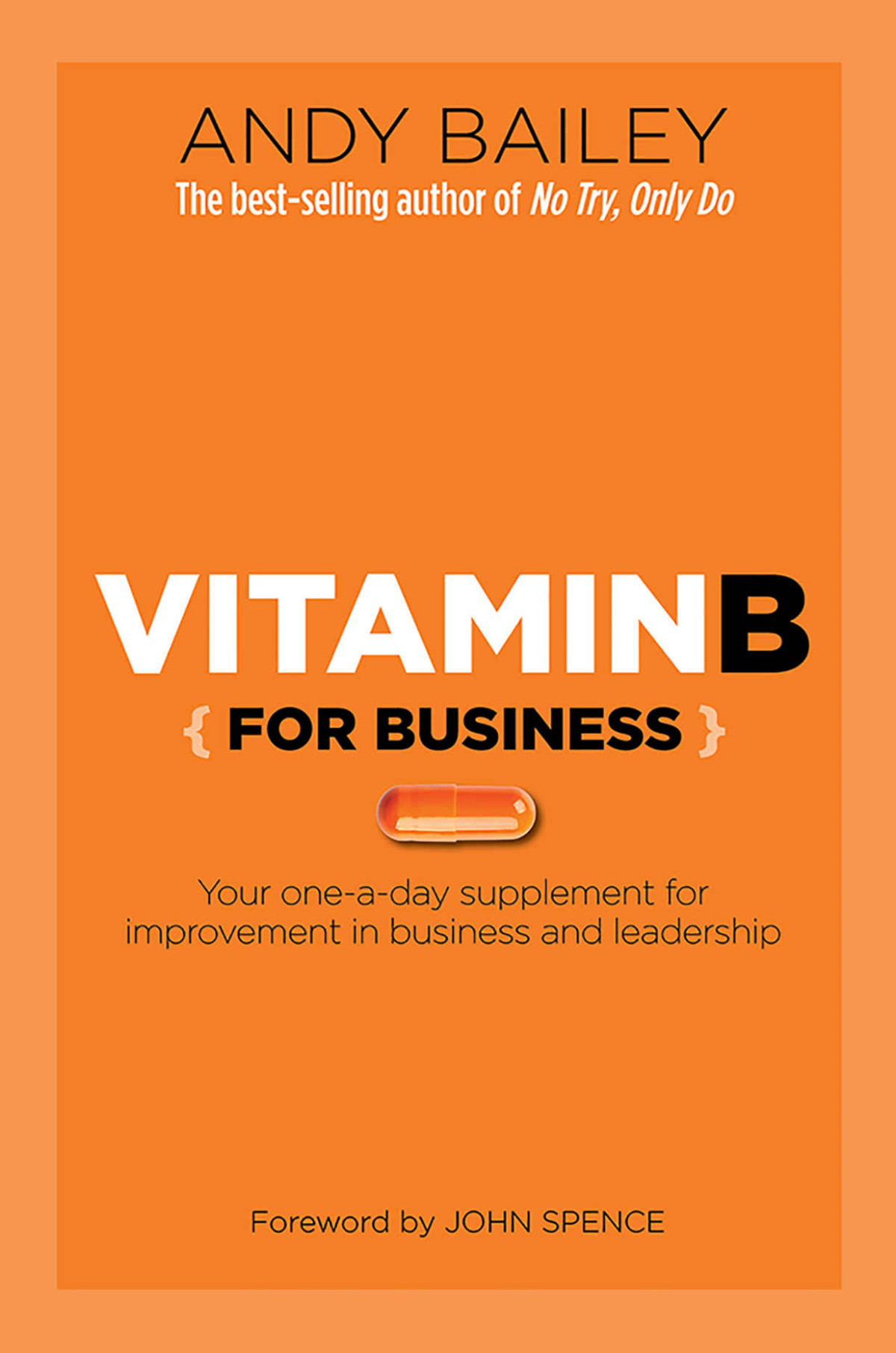 Vitamin B For Business Your Oneaday Supplement For Improvement In Business And Leadership Andy Bailey