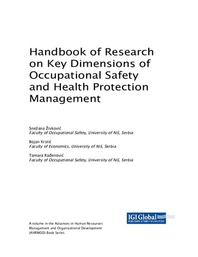Key Dimensions Of Occupational Safety And Health Protection Management Snezana Ivkovic