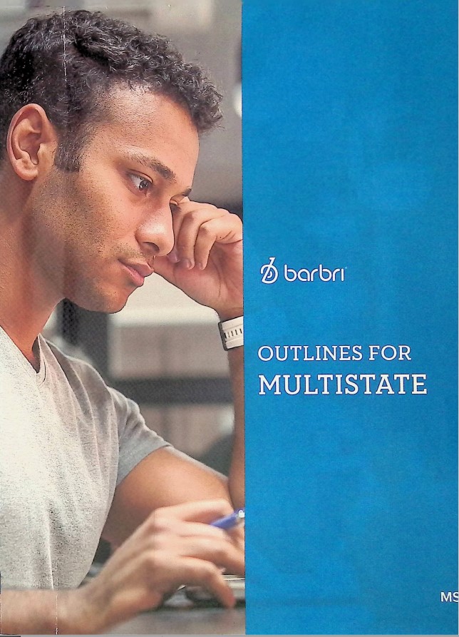 Barbri Outlines For Multistate Bar Exam Barbri