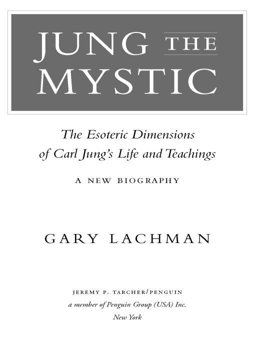 Jung The Mystic Gary Lachman