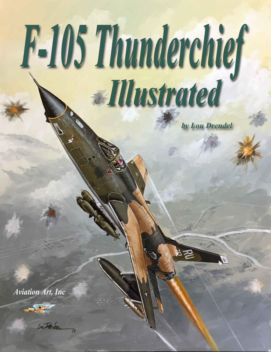 F105 Thunderchief Illustrated Lou Drendel