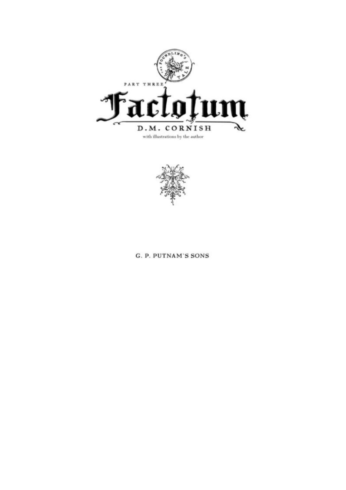 Factotum D M Cornish