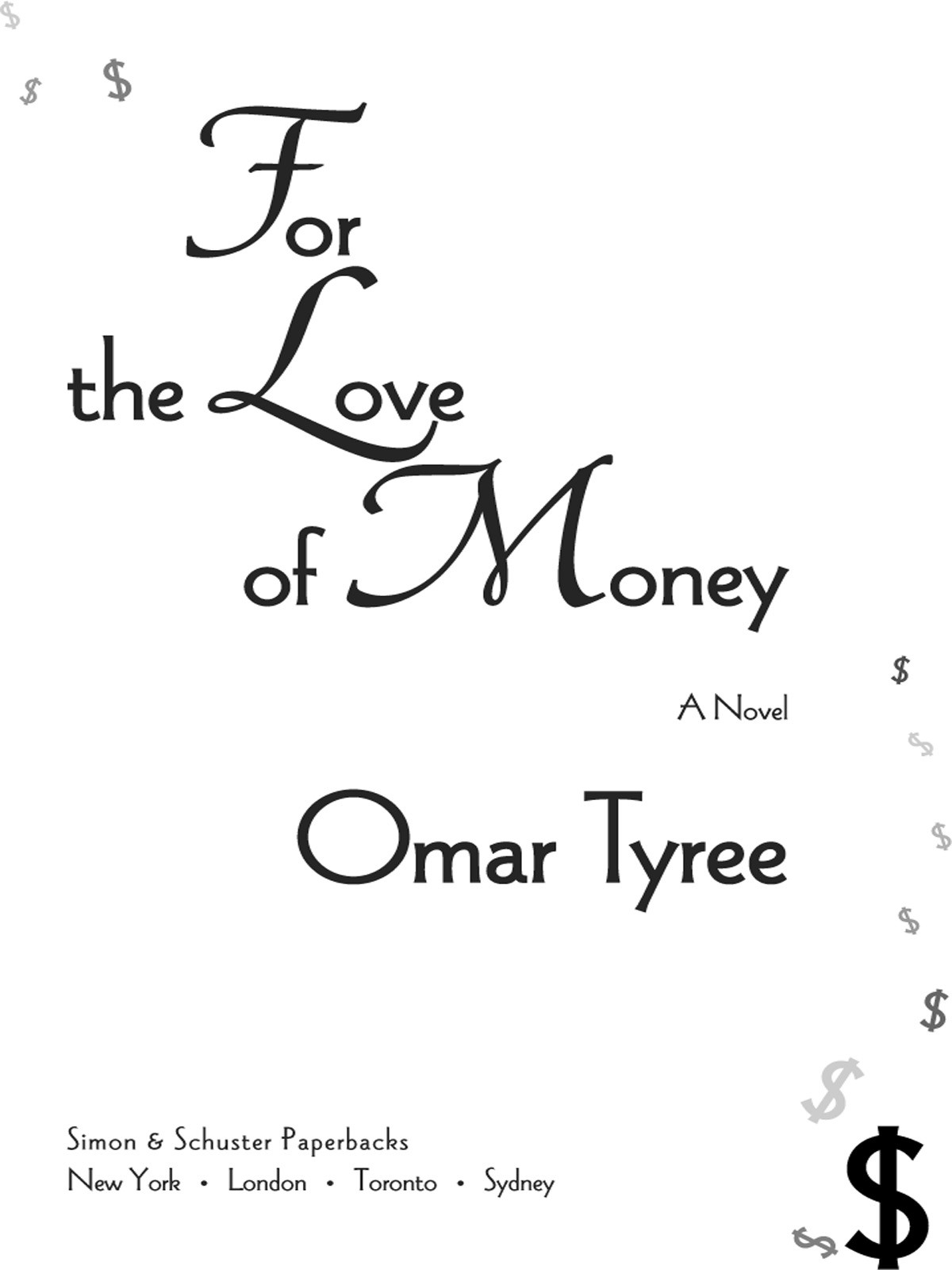 For The Love Of Money Omar Tyree