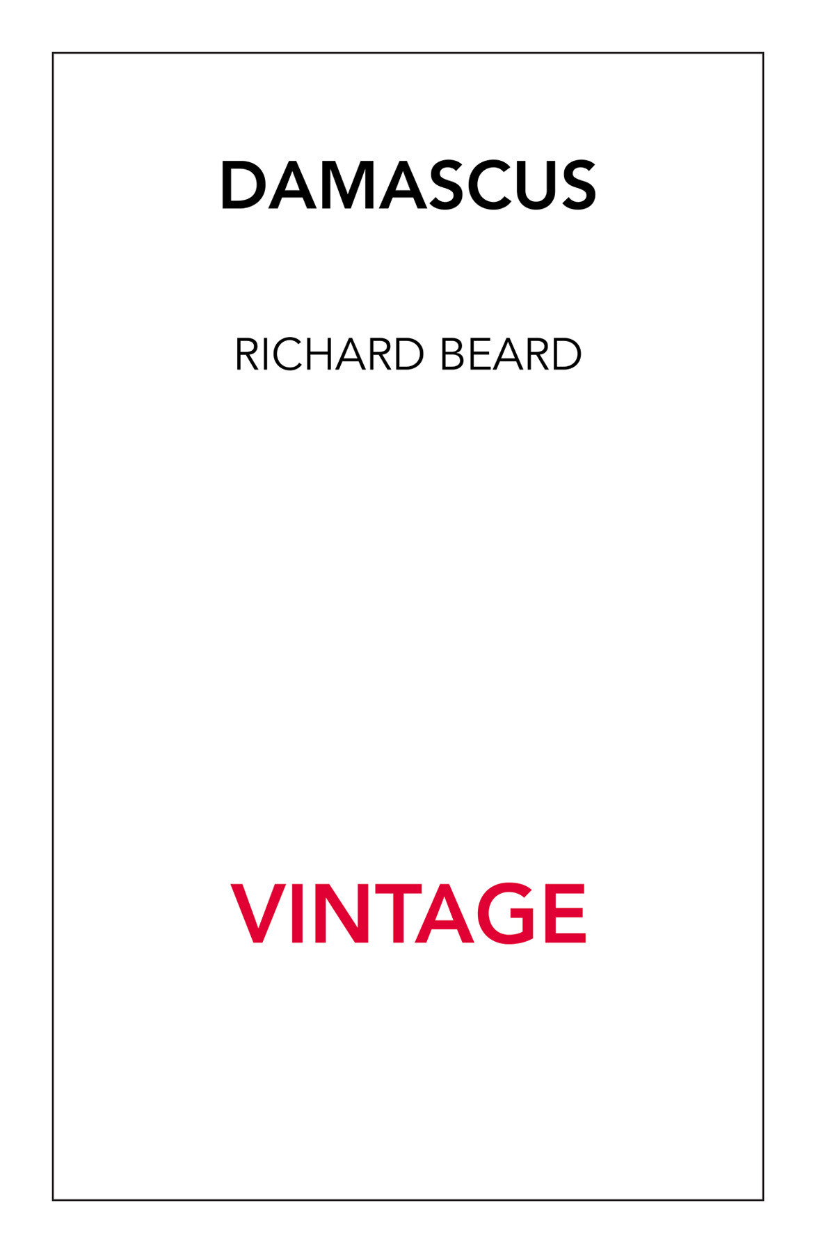 Damascus Richard Beard