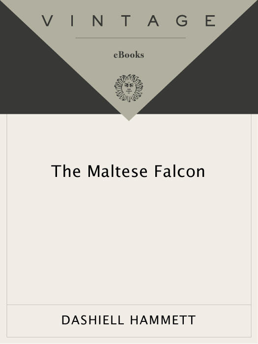 The Maltese Falcon Dashiell Hammett