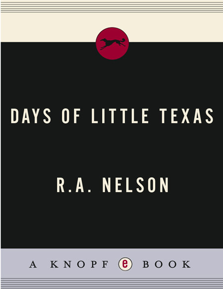 Days Of Little Texas R A Nelson