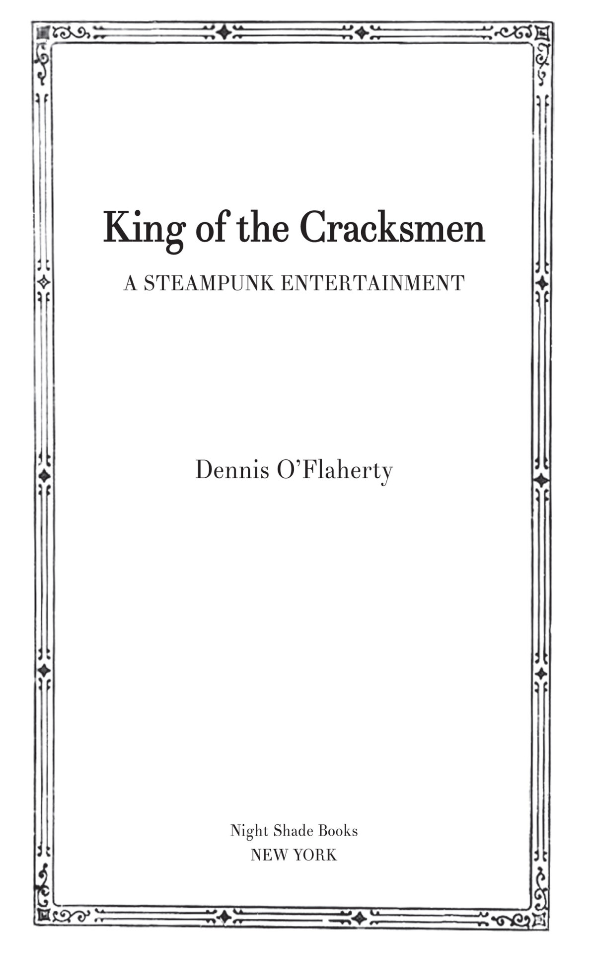 King Of The Cracksmen Dennis Oflaherty