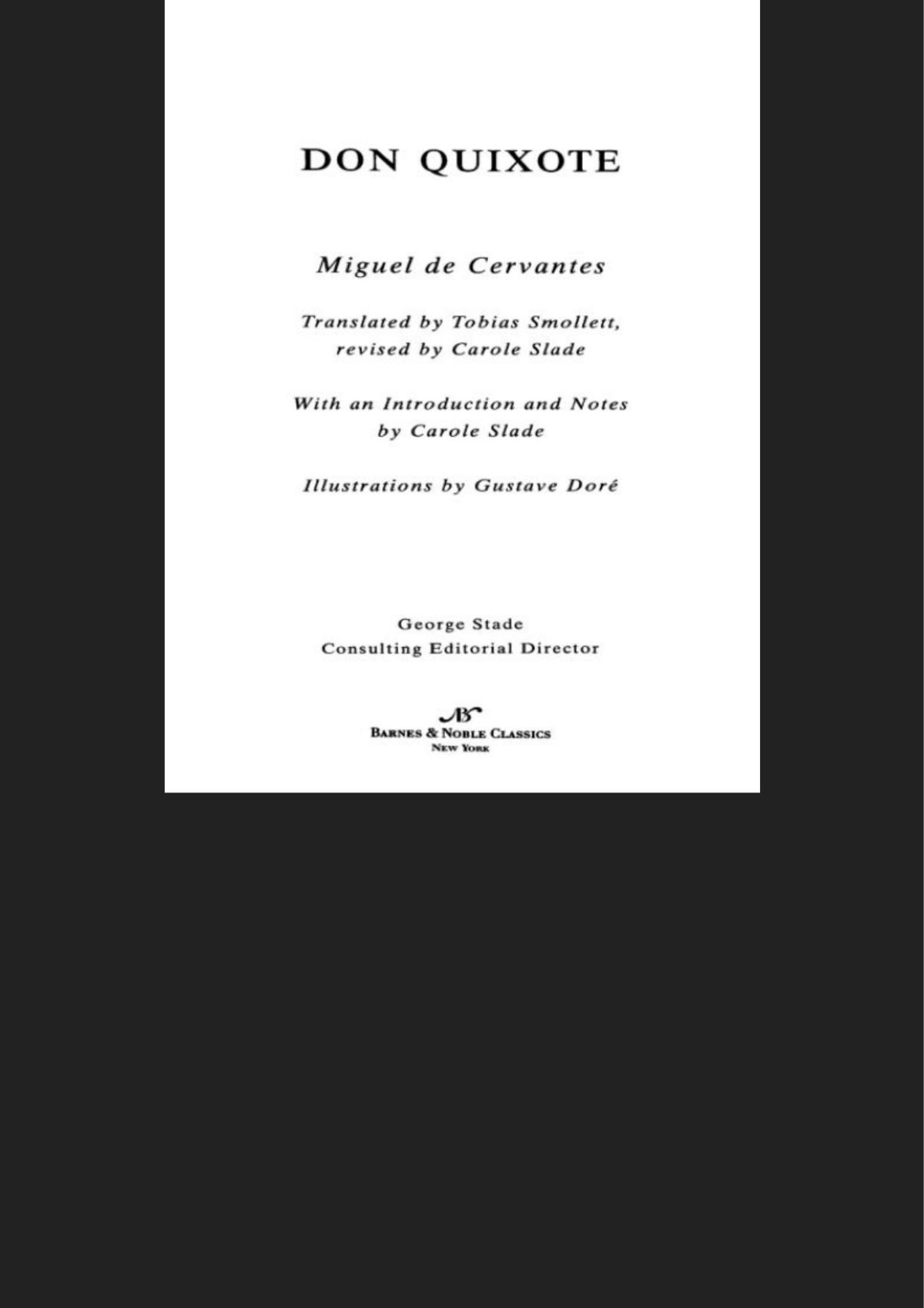 Don Quixote Barnes Noble Classics Series Miguel De Cervantes Saavedra