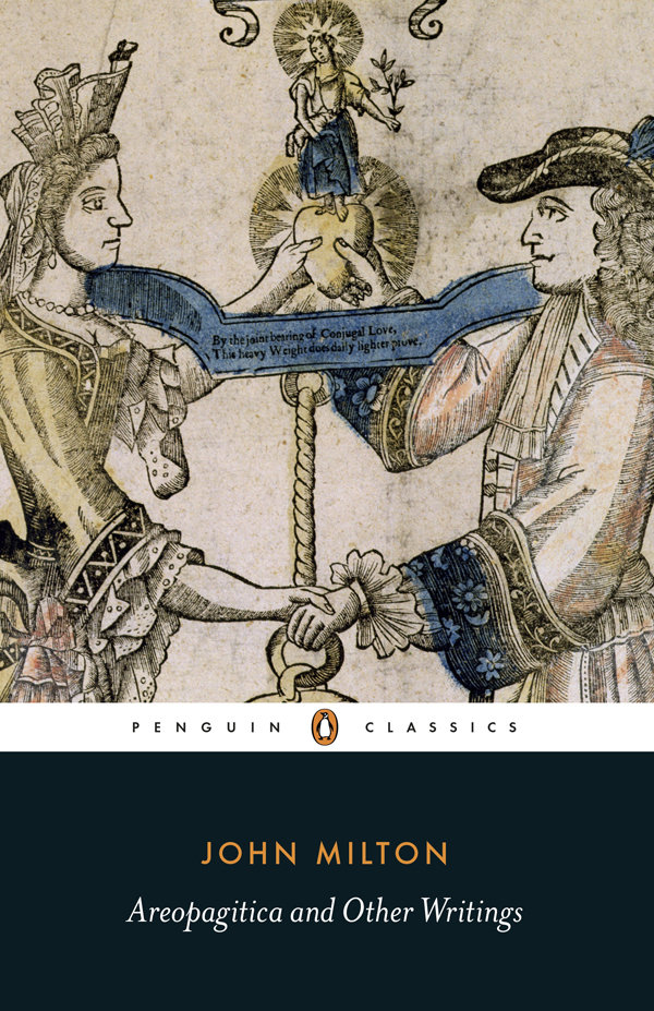 Areopagitica And Other Writings John Milton