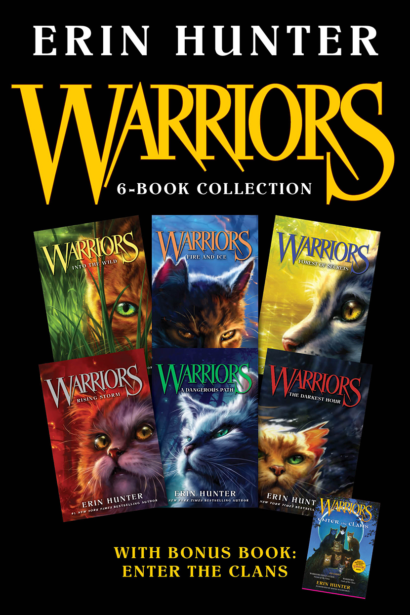 Warriors 6book Collection With Bonus Book Erin Hunter