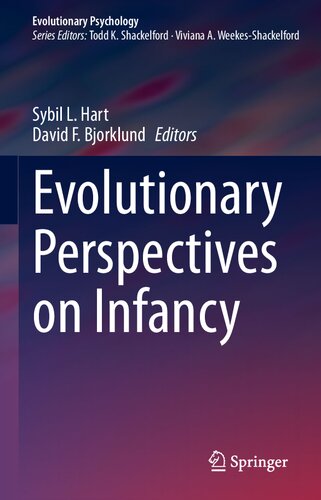Evolutionary Perspectives On Infancy 1st Edition Sybil L Hart