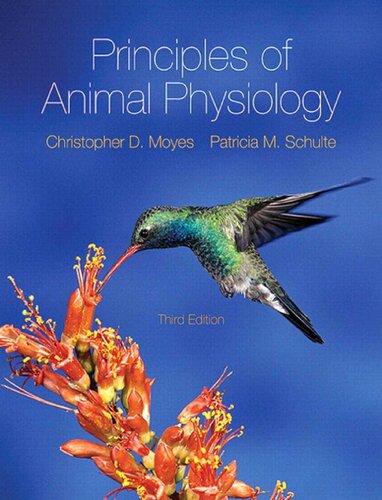 Principles Of Animal Physiology 3rd Edition Christopher D Moyes