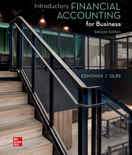 Introductory Financial Accounting For Business 2nd Edition Mark A Edmonds