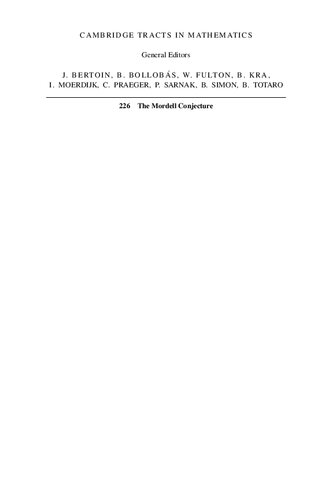 The Mordell Conjecture A Complete Proof From Diophantine Geometry Hideaki Ikoma