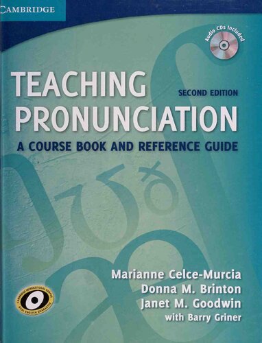 Teaching Pronunciation A Course Book And Reference Guide 2nd Edition Marianne Celcemurcia
