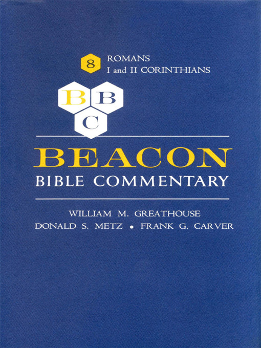 Beacon Bible Commentary Volume 8 Various
