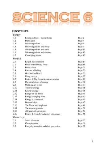 Science 6 Science Schoolbook For Grade 6 Students Various Authors