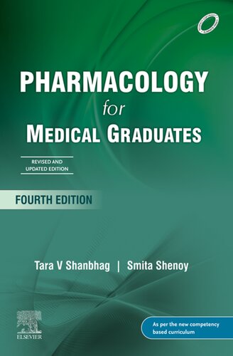 Pharmacology For Medical Graduates 4th Updated Edition 4th Tara Shanbhag Smita Shenoy