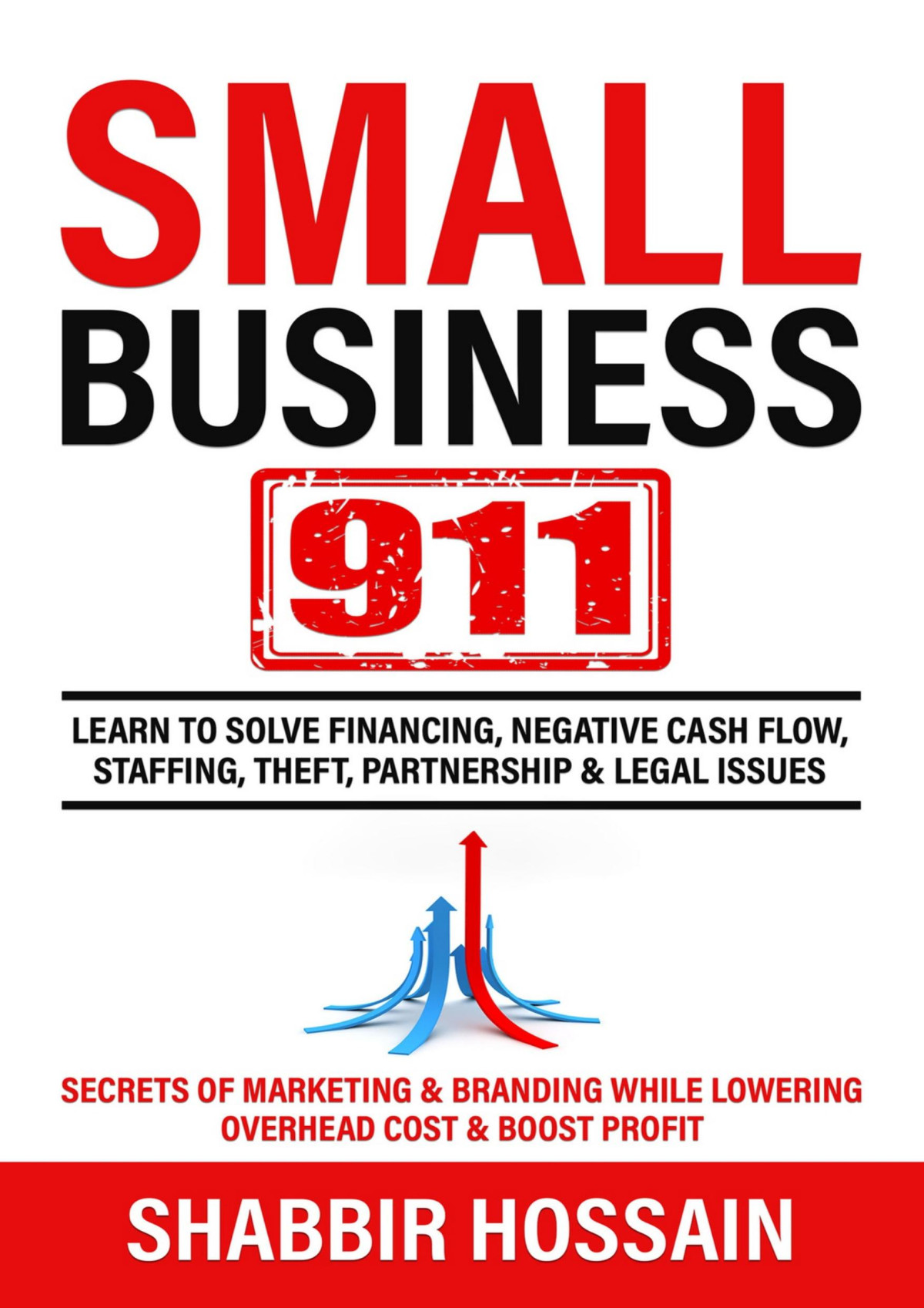 Small Business 911 Learn To Solve Financing Negative Cash Flow Staffing Theft Partnership Legal Issues Secrets Of Marketing Branding While Lowering Overhead Cost Boost Profit Shabbir Hossain