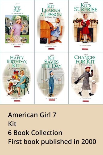 American Girl 07 Kit Six 6 Book Set Complete Collection Valerie Tripp