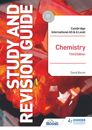 Cambridge International Asa Level Chemistry Study And Revision Guide Third Edition David Bevan