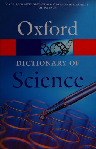 Oxford Dictionary Of Science 4th Revised Alan Isaacs John Daintith Elizabeth A Martin Eds