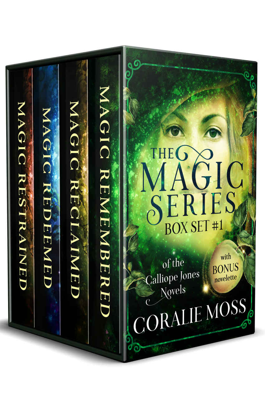 The Magic Series Box Set 1 Of The Calliope Jones Novels Coralie Moss