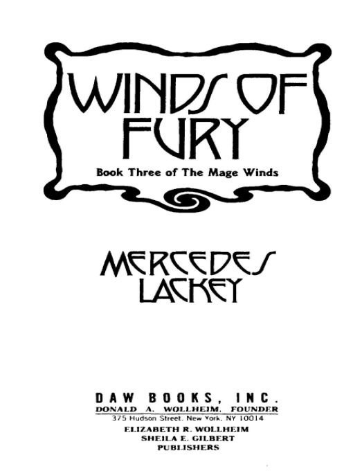 Winds Of Fury Mage Winds Book 3 Mercedes Lackey