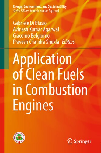 Application Of Clean Fuels In Combustion Engines 1st Edition Gabriele Di Blasio